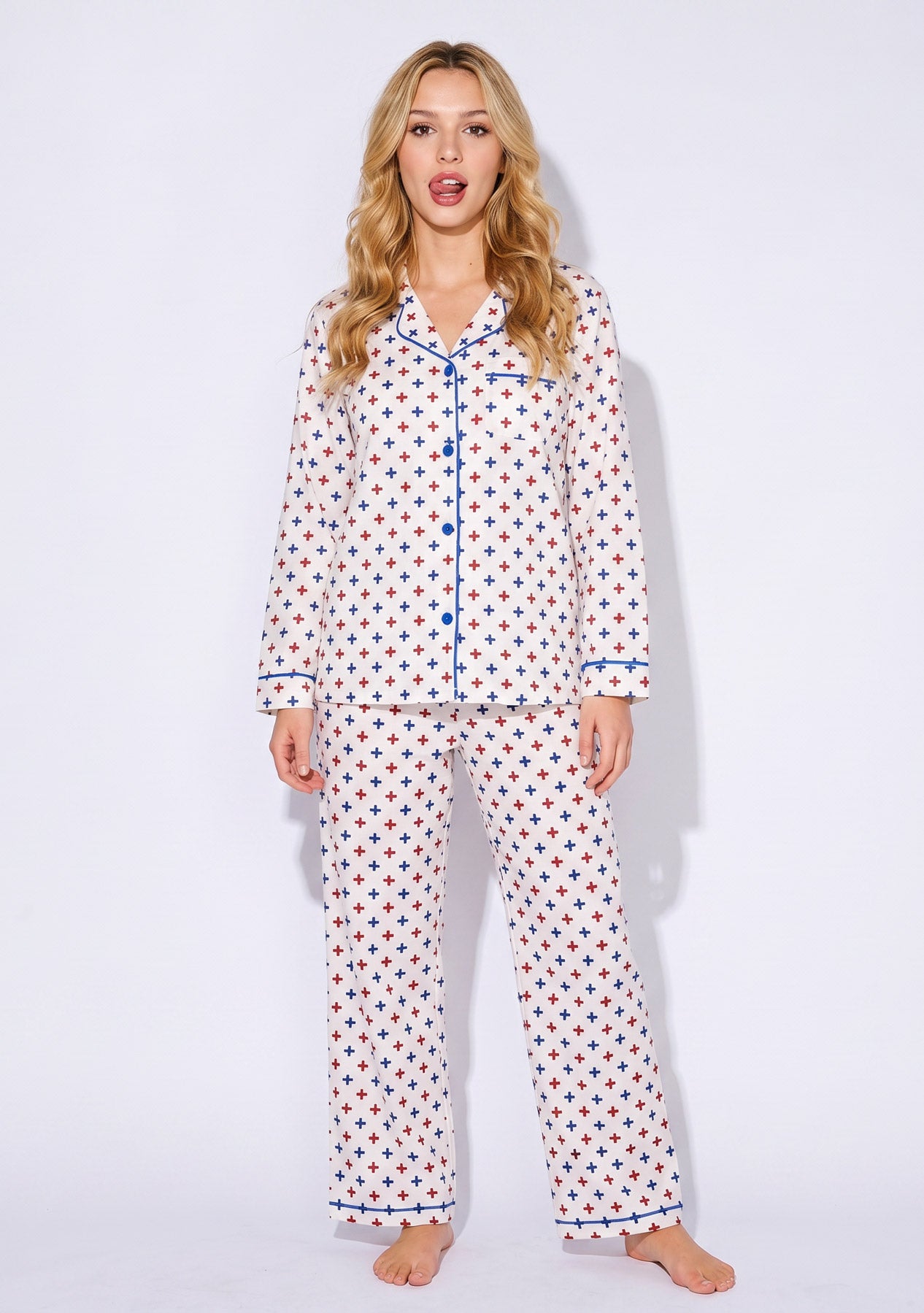 Women's - The Snoozer Set (Cross Print)