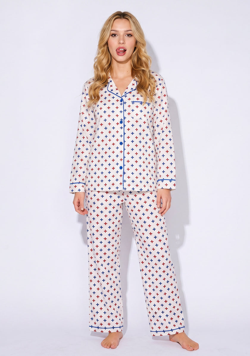 Women's - The Snoozer Set (Cross Print)
