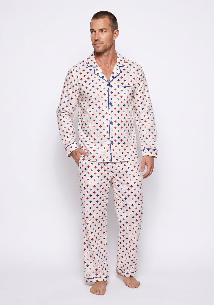 Men's - The Snoozer Set (Cross Print)