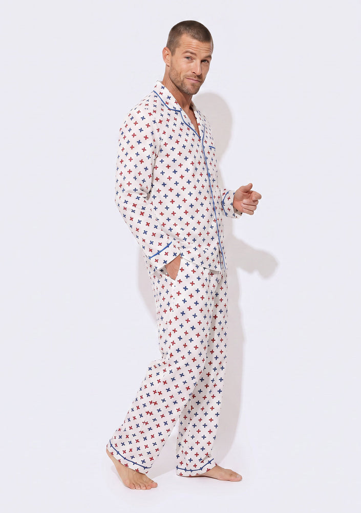 Men's - The Snoozer Set (Cross Print)