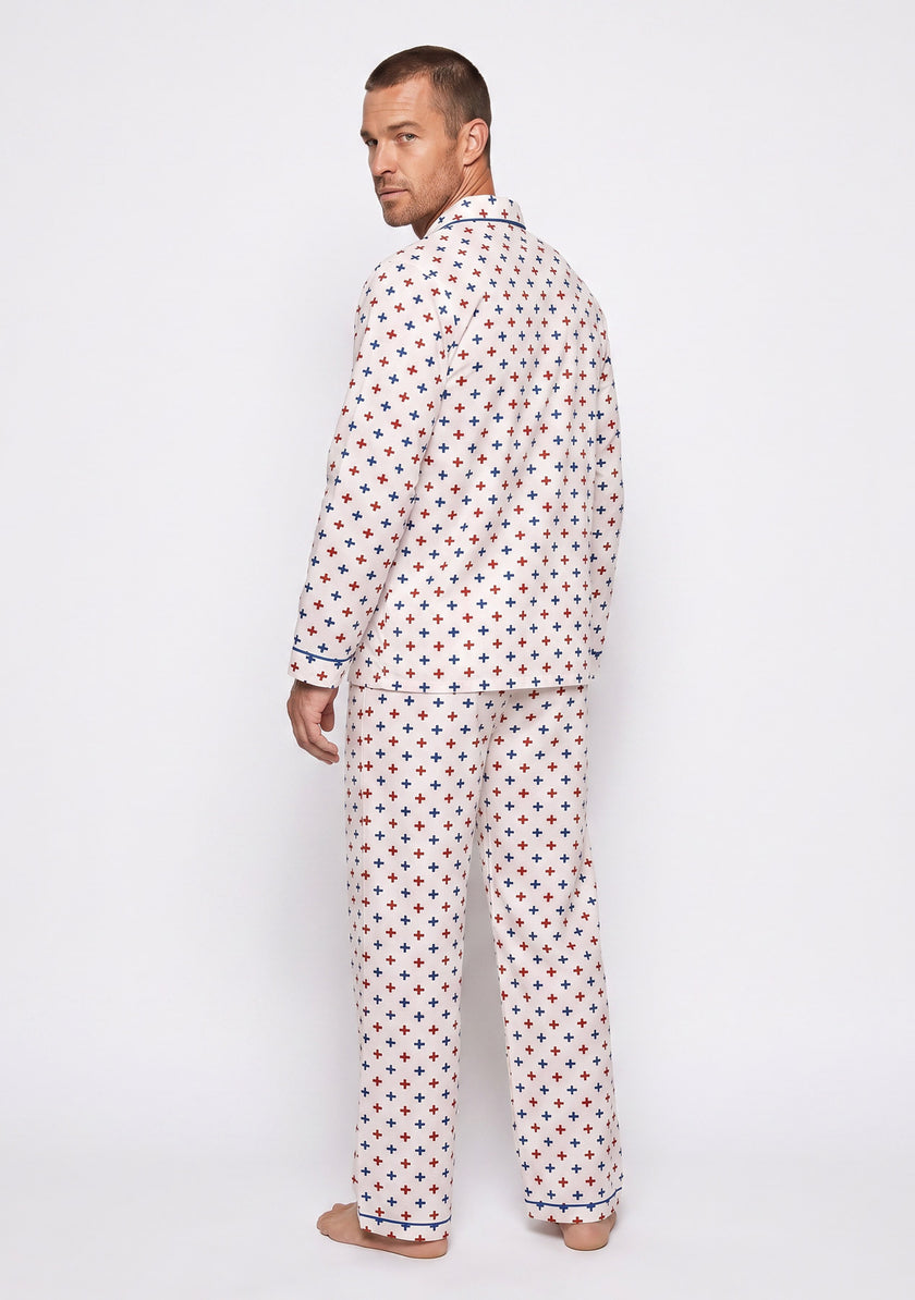 Men's - The Snoozer Set (Cross Print)
