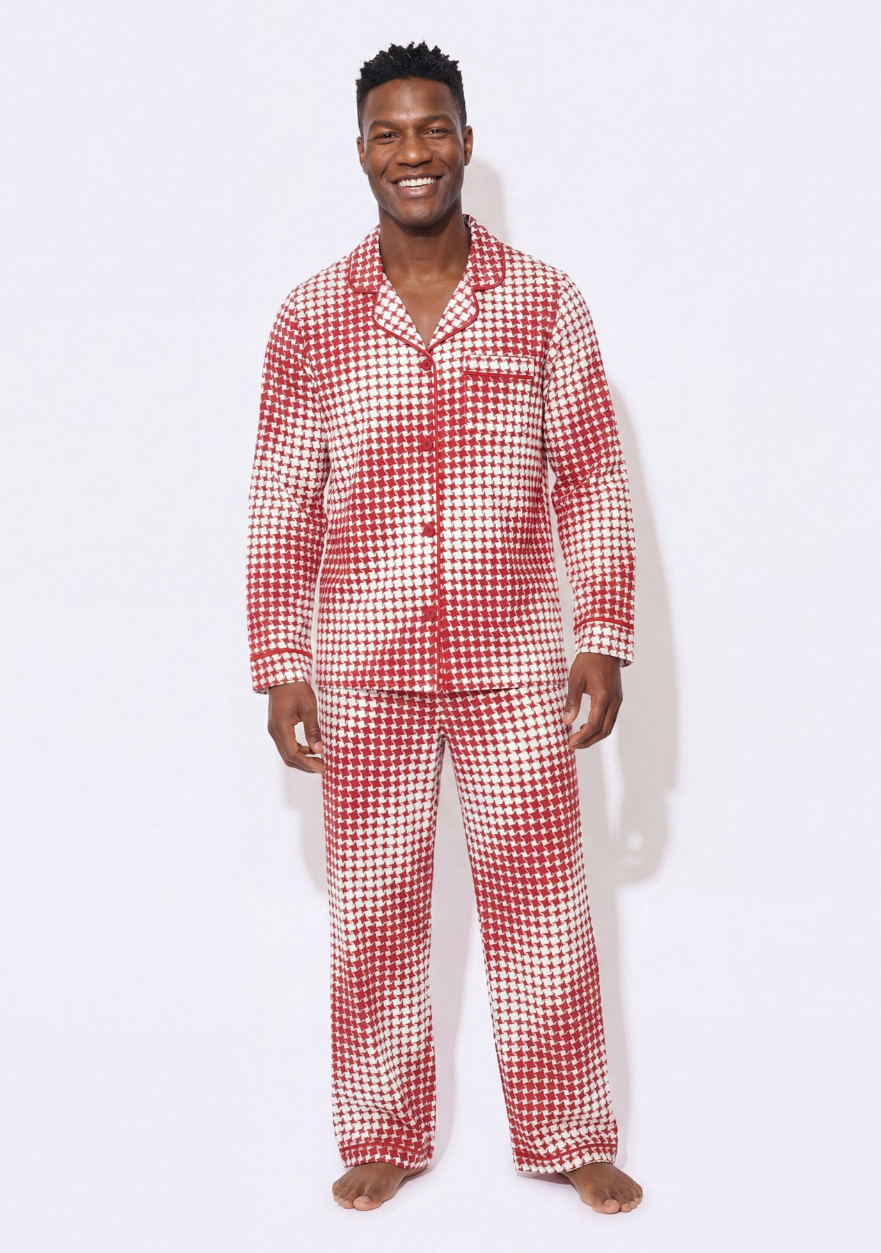 Men's - The Snoozer Set (Red Gradated Stars)