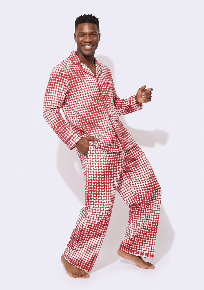 Men's - The Snoozer Set (Red Gradated Stars)