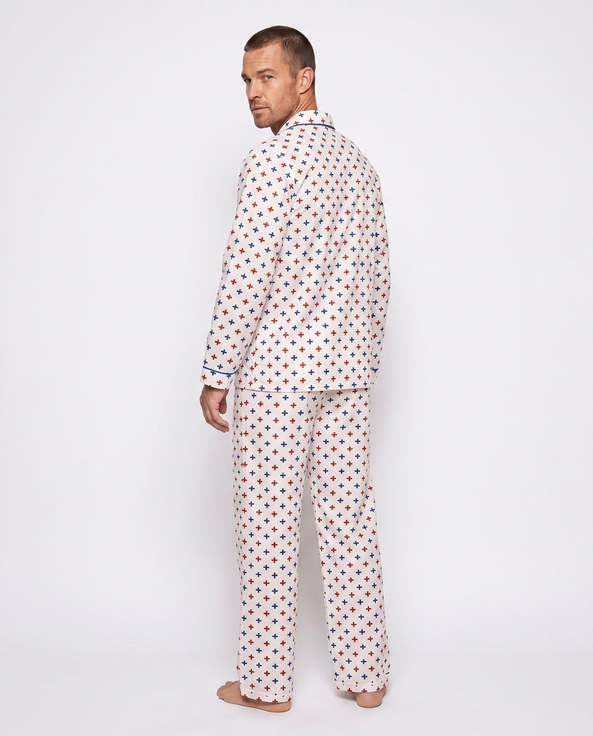 Men's - The Snoozer Set (Cross Print)
