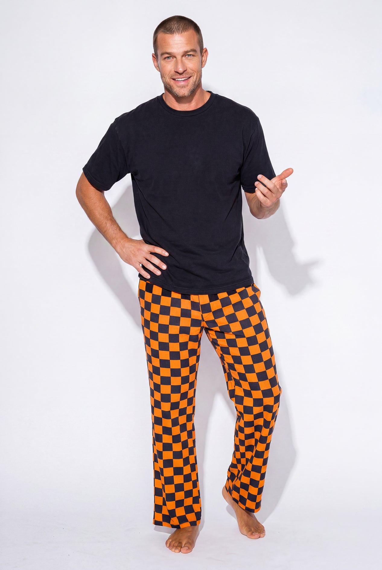 Men's - Slacker Performance Blend (Checkmate - Orange)
