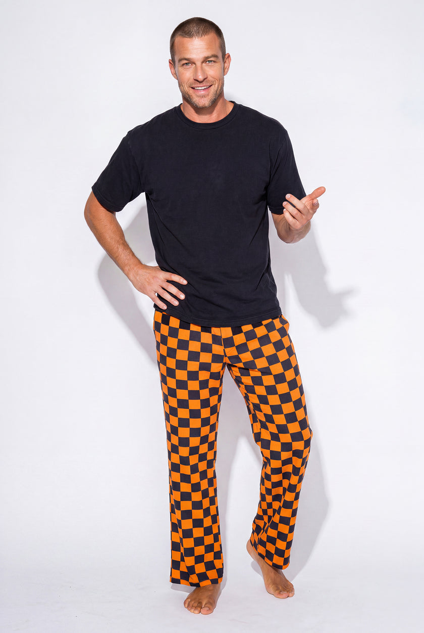 Men's - Slacker Performance Blend (Checkmate - Orange)