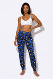 Cloud jogger performance blend (popcorn leopard - blue)