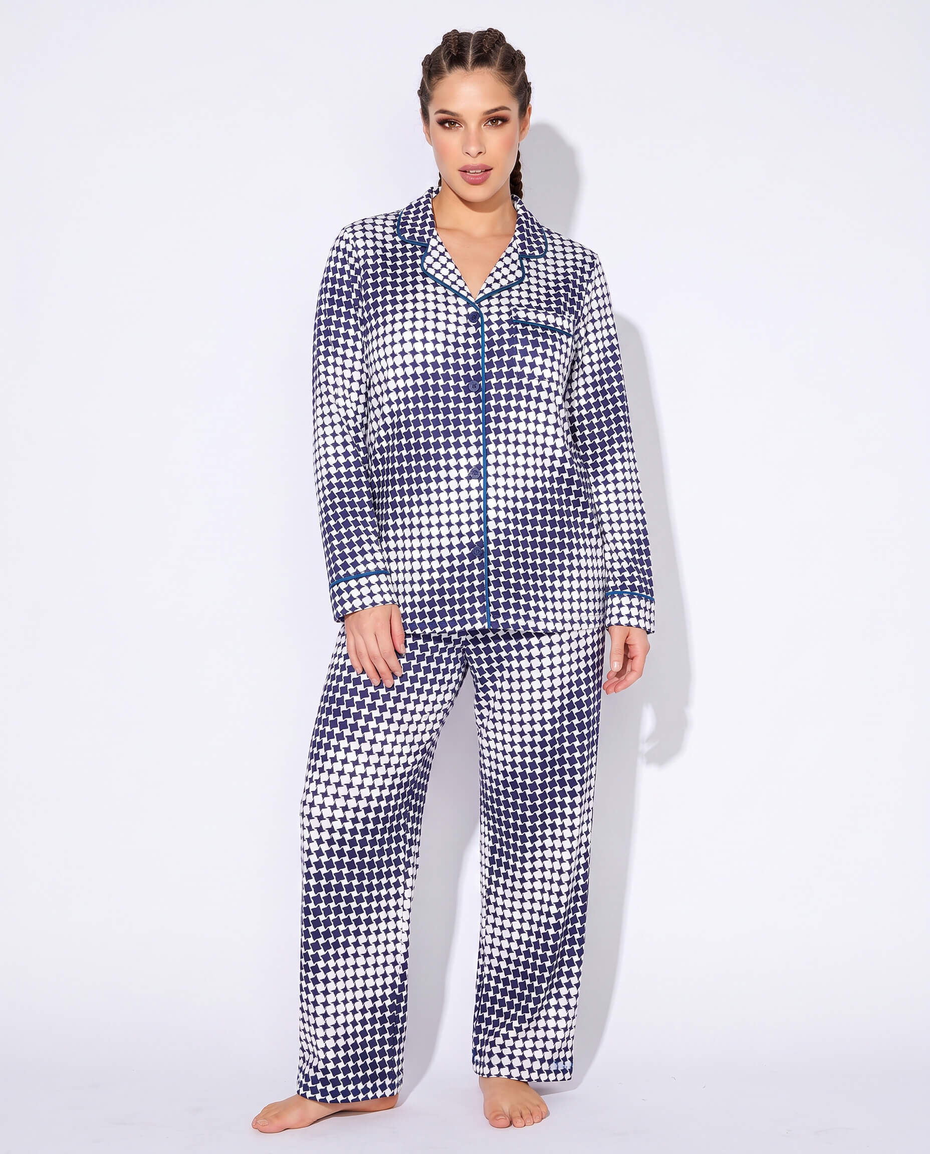 Women's - The Snoozer Set (Blue Gradated Stars)
