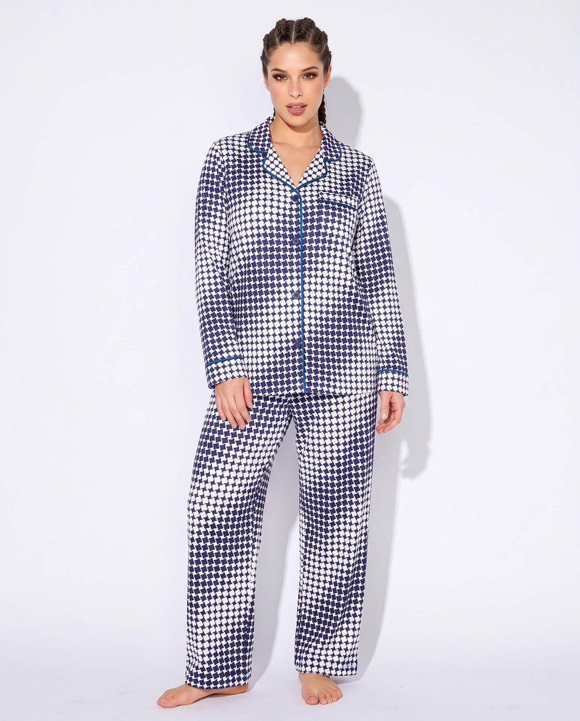 Women's - The Snoozer Set (Blue Gradated Stars)