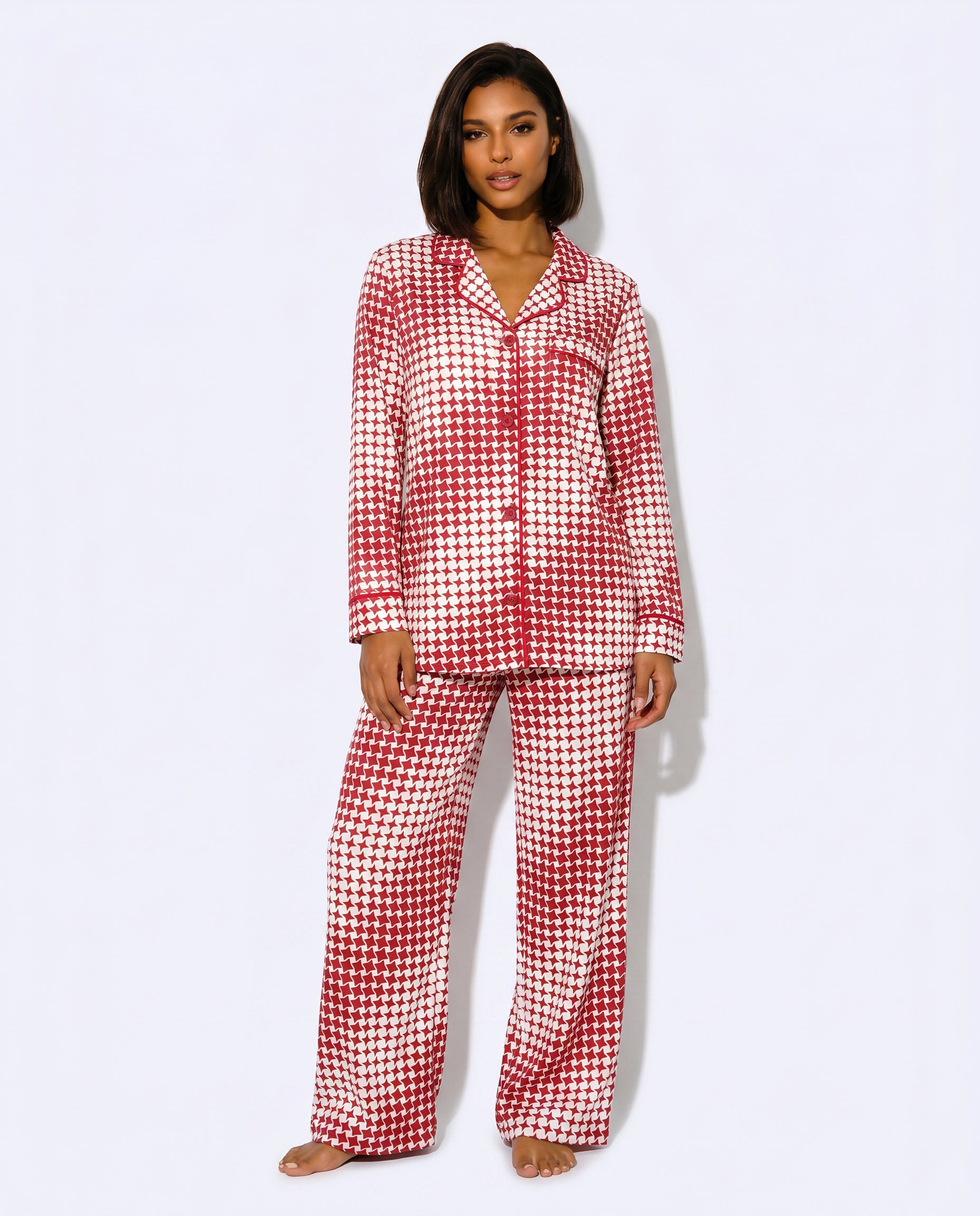 Women's - The Snoozer Set (Red Gradated Stars)