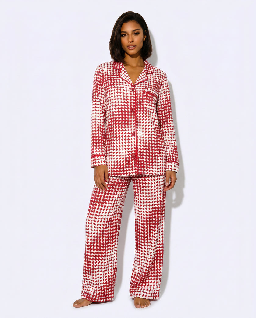 Women's - The Snoozer Set (Red Gradated Stars)