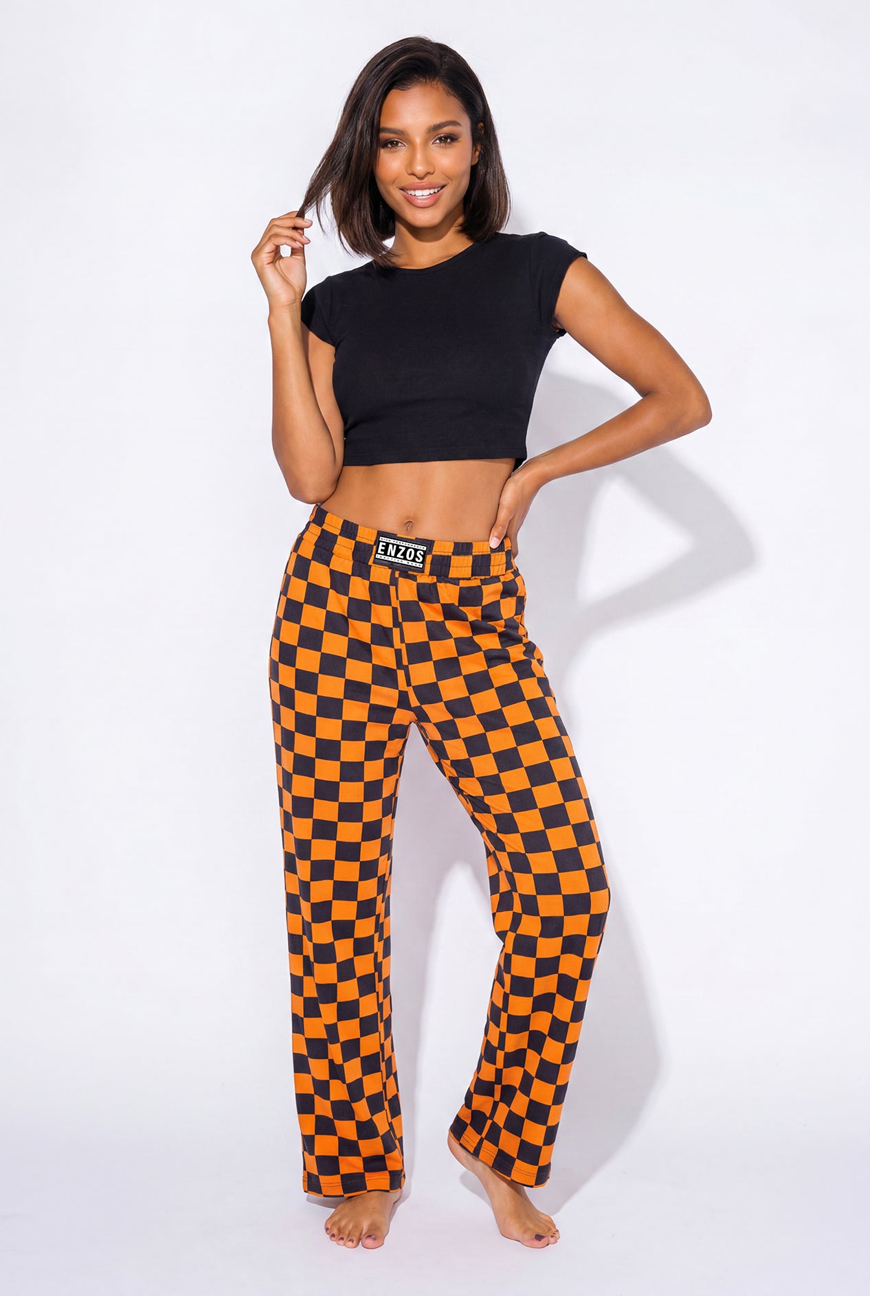 Women's - Slacker Performance Blend (Checkmate - Orange)