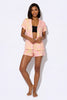 Catnapper set top & shorts (thalassa marble - pink)