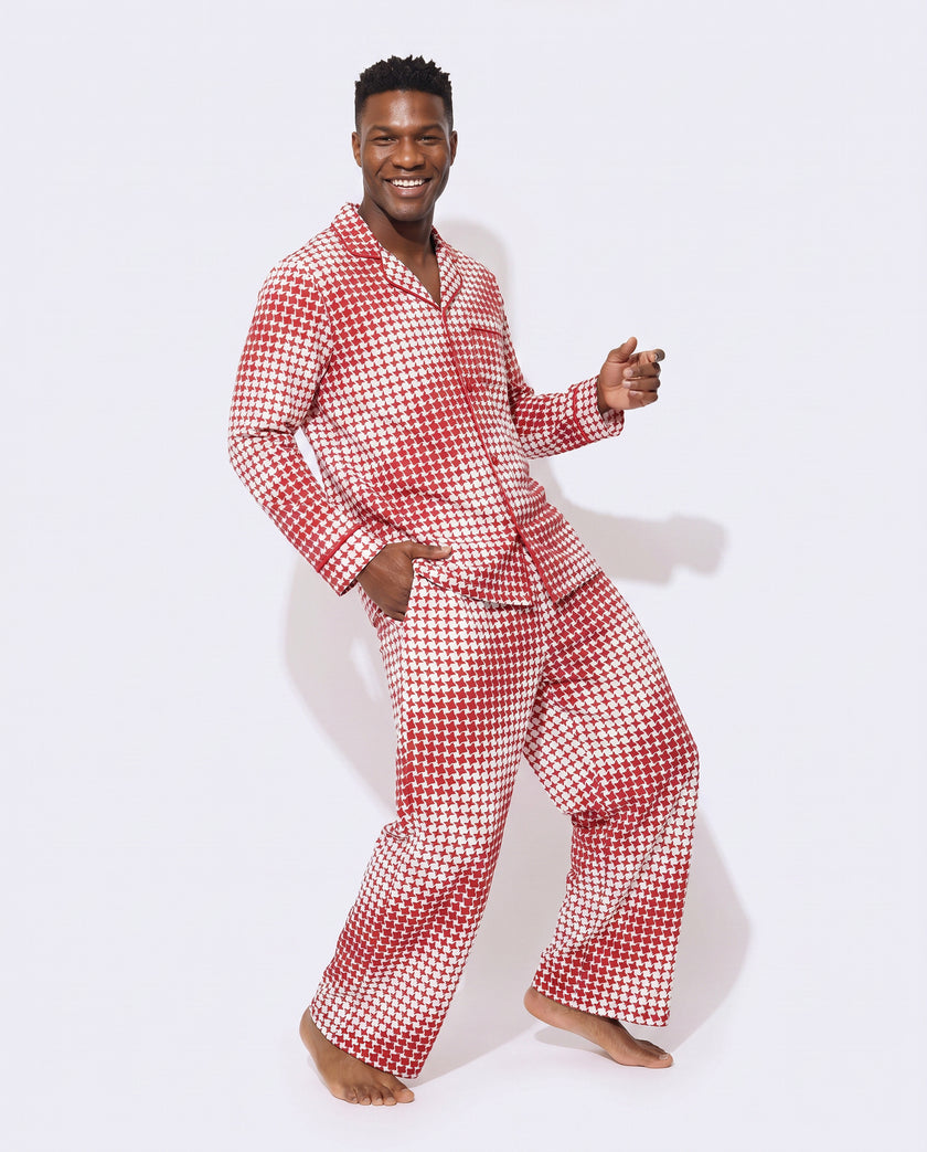 Men's - The Snoozer Set (Red Gradated Stars)
