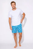 Men's - Bored Short - Abstract Coral (Blue)