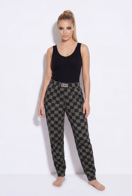 Women's - Cloud jogger performance blend (checkmate - black)