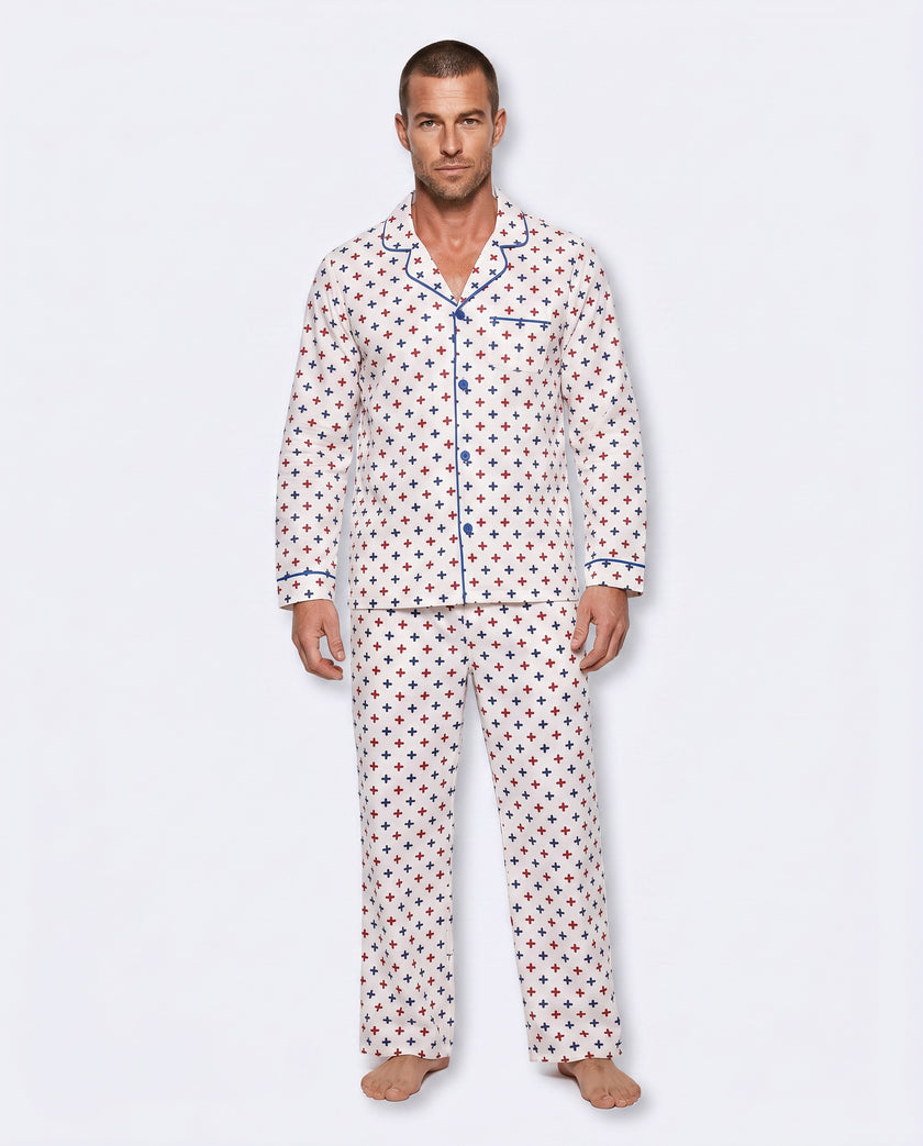 Men's - The Snoozer Set (Cross Print)