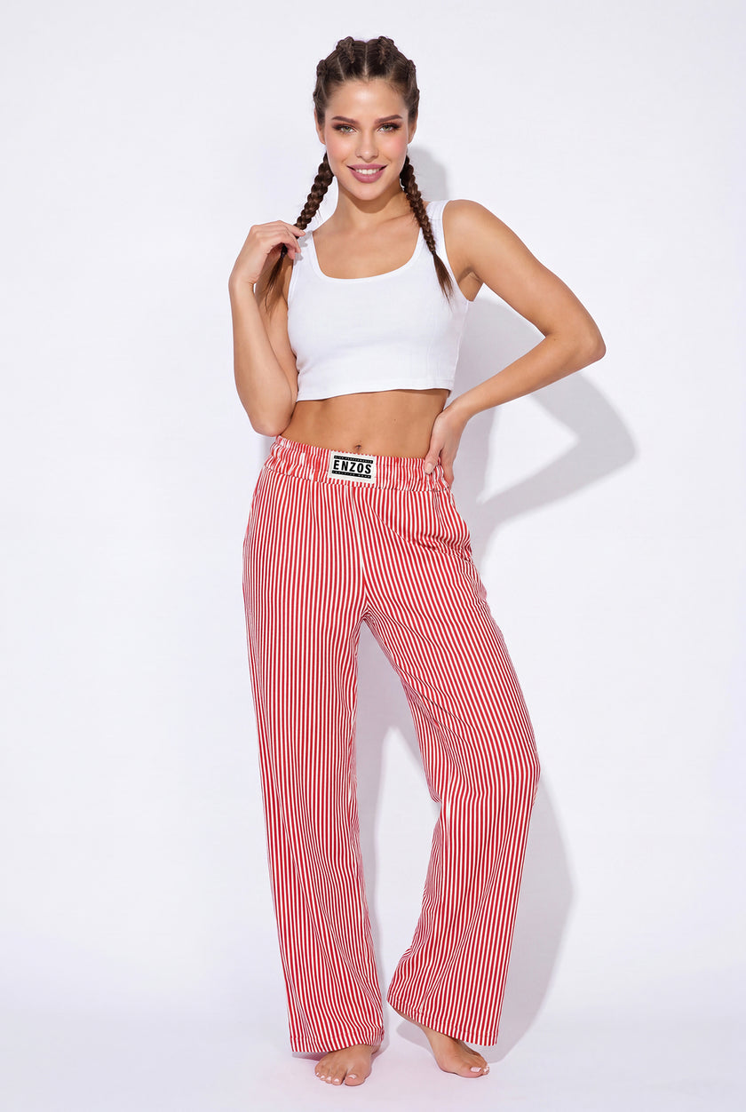 Women's - Slacker Performance Blend (Red White Stripe)