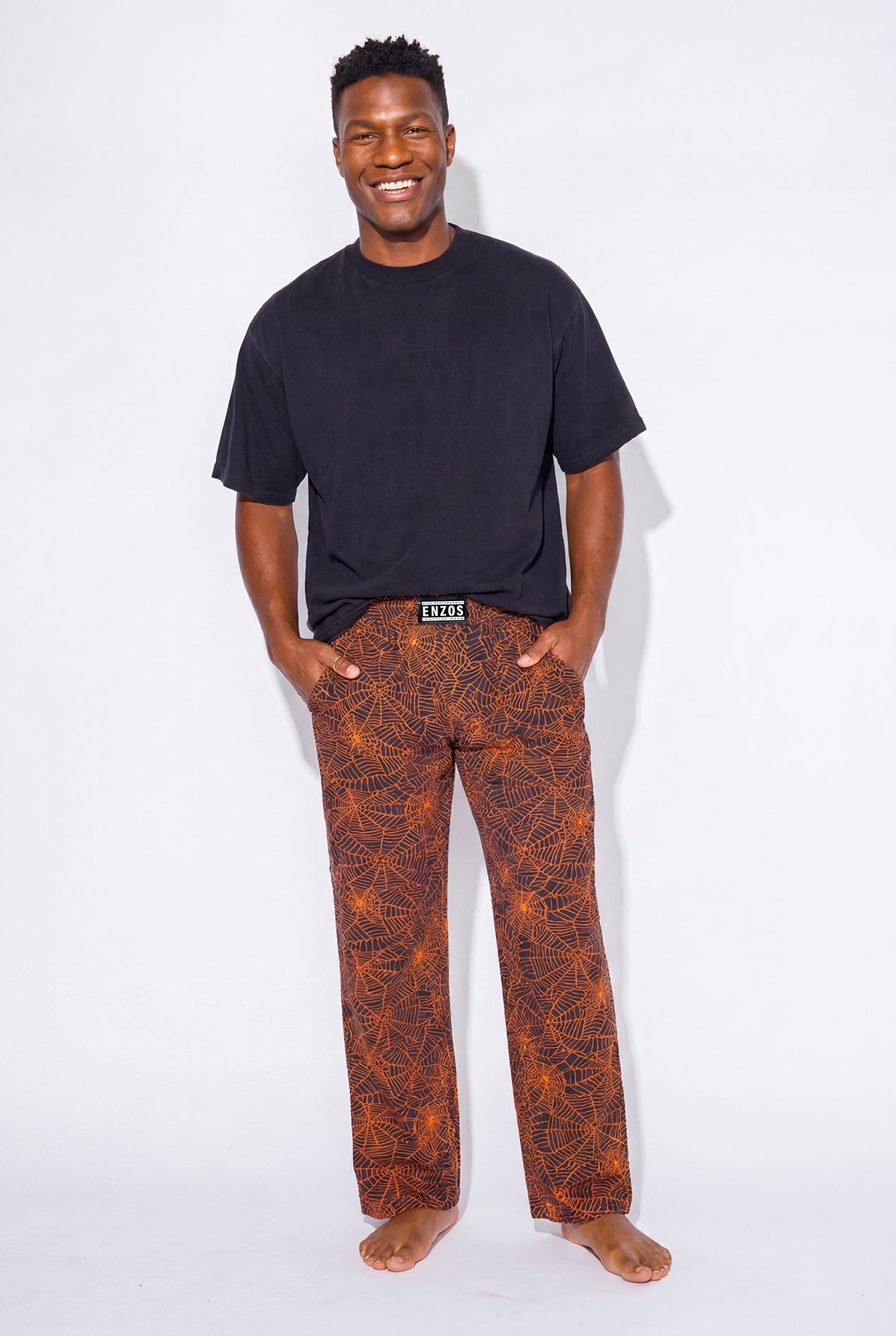 Men's - Slacker Performance Blend (Orange Spiderweb)