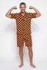 Men's - Catnapper Set (Checkmate - Orange)