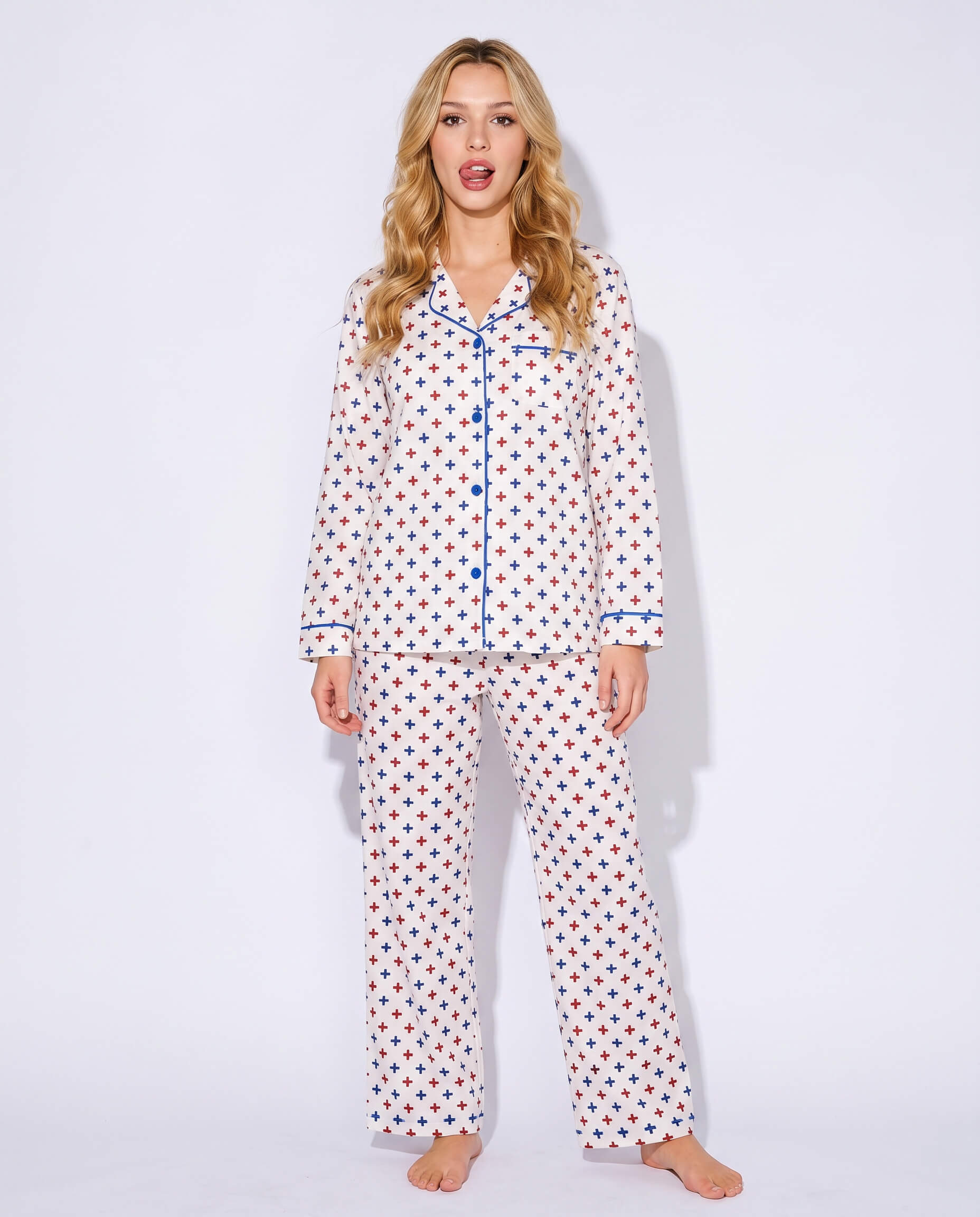 Women's - The Snoozer Set (Cross Print)
