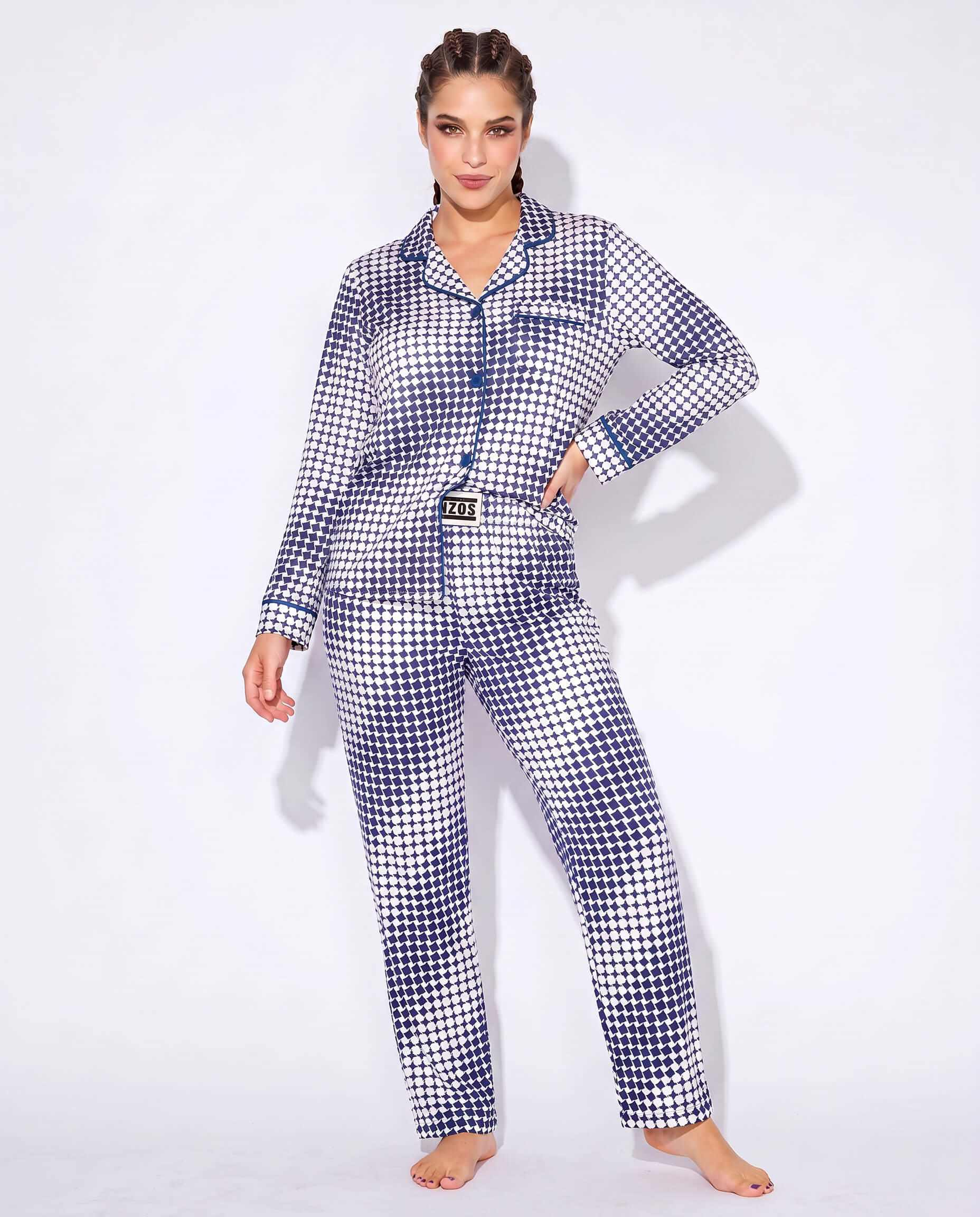 Women's - The Snoozer Set (Blue Gradated Stars)