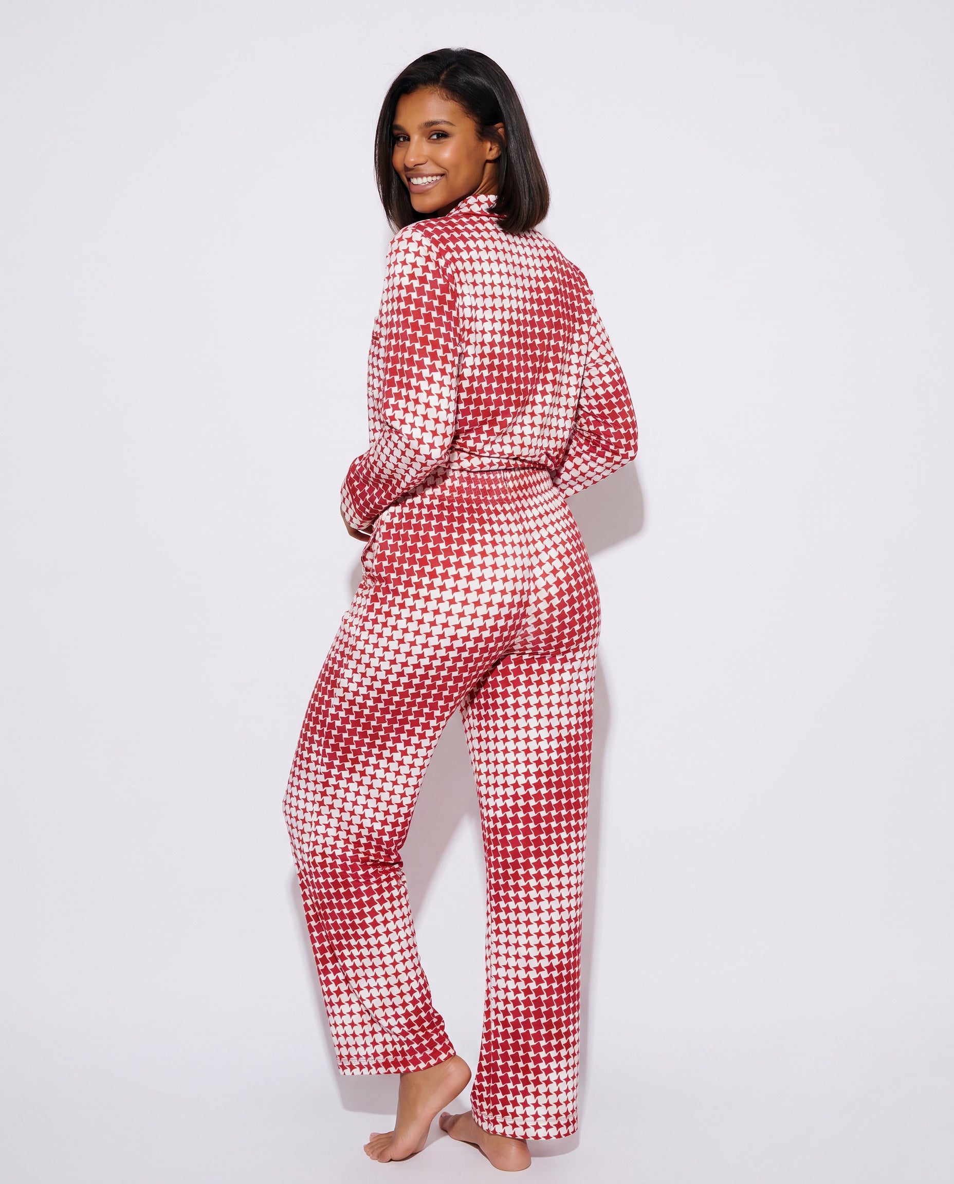 Women's - The Snoozer Set (Red Gradated Stars)