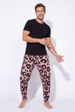 Cloud jogger performance blend (popcorn leopard - pink)