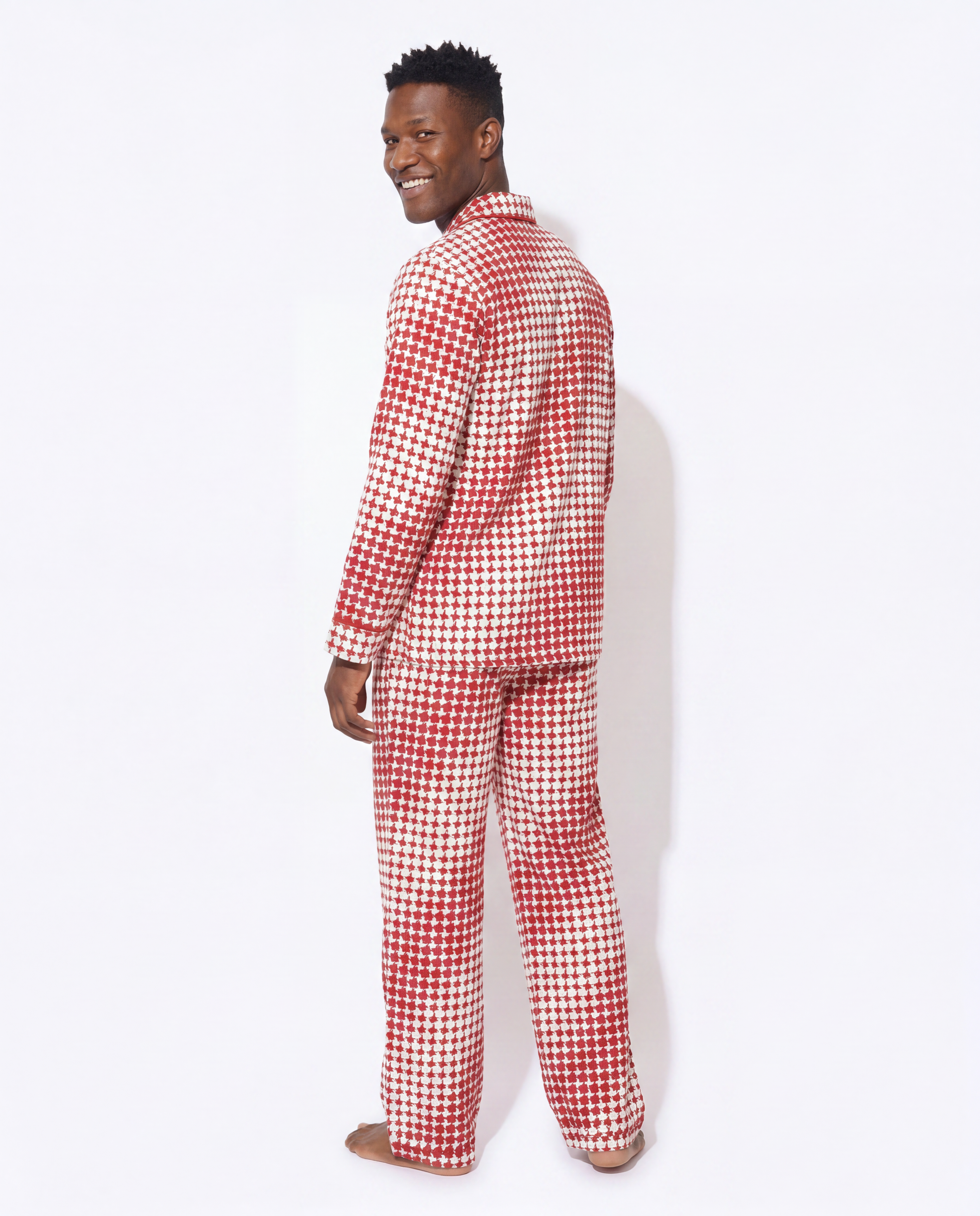 Men's - The Snoozer Set (Red Gradated Stars)