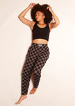 Cloud jogger performance blend (checkmate - black)
