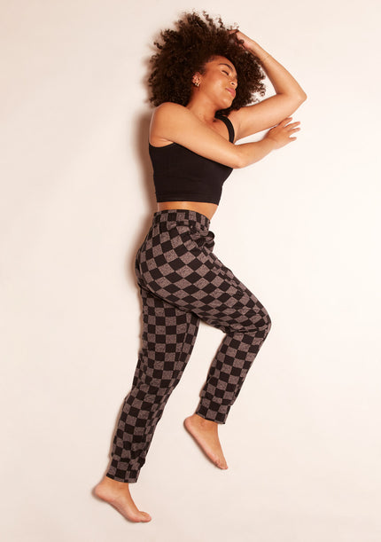 Cloud jogger performance blend (checkmate - black)