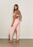 Cloud jogger performance blend (bicolor star - pink)