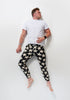 Cloud jogger performance blend (bicolor star - black)